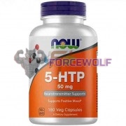 5-HTP [Гидрокситриптофан] (50 мг x 180 капс), NOW Foods