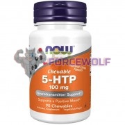 Chewable [Гидрокситриптофан] (90 табл), NOW Foods