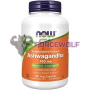 Ashwagandha [Ашваганда] (450 мг x 180 капс), NOW Foods