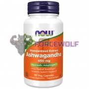 Ashwagandha [Ашваганда] (450 мг x 90 капс), NOW Foods