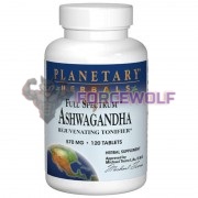 Ashwagandha [Ашваганда] (570 мг x 120 табл), Planetary Herbals