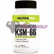 Ashwagandha [Ашваганда] (600 мг x 90 капс), NutraBio
