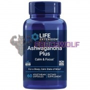 Ashwagandha [Ашваганда] (60 капс), Life Extension