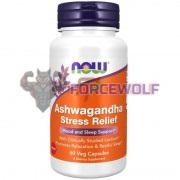 Ashwagandha [Ашваганда] (60 капс), NOW Foods