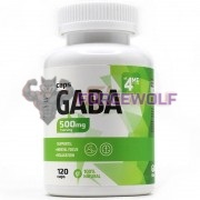 GABA [ГАБА] (500 мг x 120 капс), 4Me Nutrition