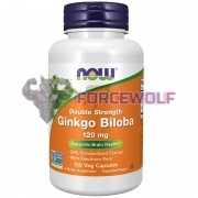 Ginkgo [Гинкго Билоба] (120 мг x 100 капс), NOW Foods