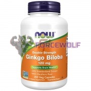Ginkgo [Гинкго Билоба] (120 мг x 200 капс), NOW Foods