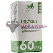 L-Glycine [Глицин] (650 мг x 60 капс), NaturalSupp
