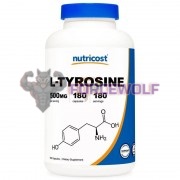 L-Tyrosine [Тирозин] (500 мг x 180 капс), Nutricost