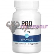 PQQ [Метоксантин] (20 мг x 60 капс), Lake Avenue Nutrition