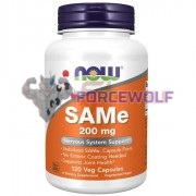 SAMe [Адеметионин] (200 мг x 120 капс), NOW Foods