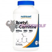 Acetyl L-Carnitine (500 мг x 180 капс), Nutricost