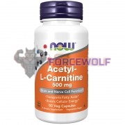 Acetyl L-Carnitine (500 мг x 50 капс), NOW Foods