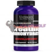 Creatine Monohydrate [100% Micronized Powder] (300 гр: 60 порций), Ultimate Nutrition