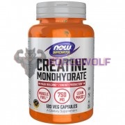Creatine Monohydrate (120 шт по 750 мг), NOW Sports