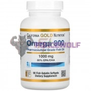 Omega 800 [Pharmaceutical Grade Fish Oil] (90 шт по 1000 мг), California Gold Nutrition