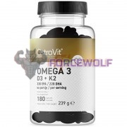Omega-3 + D3 + K2 (90 шт), OstroVit