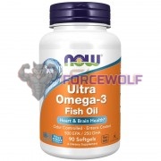 Ultra Omega-3 Fish Oil (90 шт), NOW Foods
