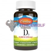 Vitamin D3 (120 шт), Carlson