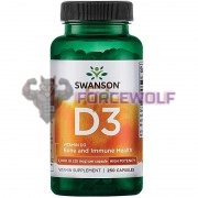 Vitamin D3 (250 шт по 25 мкг: 1000 МЕ), Swanson