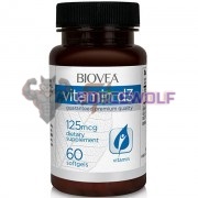 Vitamin D3 (60 шт по 125 мкг: 5000 МЕ), Biovea