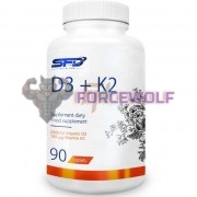Vitamin D3 [2000 IU] + K2 MK-7 [100 mcg] (90 шт), SFD Nutrition