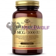 Vitamin D3 (100 шт по 25 мкг), Solgar