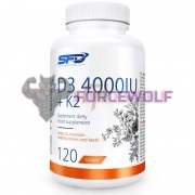 Vitamin D3 [4000 IU] + K2 [100 mcg] (120 шт), SFD Nutrition