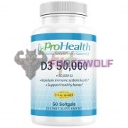 Vitamin D3 50, 000 (50 шт по 1, 25 мг), Pro-Health Longevity