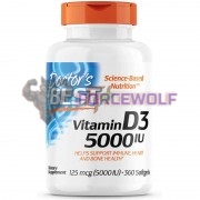 Vitamin D3 (360 шт по 125 мкг), Doctor's Best