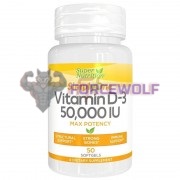 Vitamin D3 (50 шт по 1, 25 мг), Super Nutrition