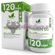 Vitamin D3 (120 шт), NaturalSupp