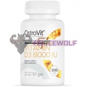 Vitamin D3 8000 IU (200 шт по 25 мкг), OstroVit