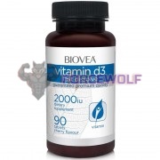 Vitamin D3 Fast Dissolve (90 шт по 2000 ме), Biovea