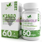 K2 & D3 [60 mcгр x 200 IU] (60 шт), NaturalSupp