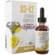 D3+K2 Vitamin Complex [Liquid] (60 мл x 120 порций), Maxler