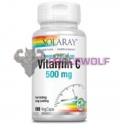 Vitamin C [Timed Release] (100 шт по 500 мг), Solaray