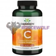 Vitamin C [with Rose Hips] (90 шт по 1000 мг), Swanson