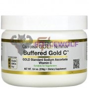 Buffered Gold Vitamin C [Powder] (238 гр: 200 порций), California Gold Nutrition