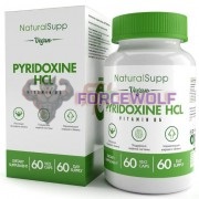 Pyridoxine HCL [Vitamin B6] (60 шт по 6 мг), NaturalSupp