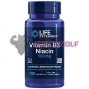 Vitamin B3 [Niacin] (100 шт по 500 мг), Life Extension