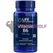 Vitamin B6 250 мг (100 шт по 250 мг), Life Extension