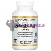 Antarctic Krill [Rimfrost] (120 шт по 1000 мг), California Gold Nutrition