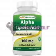 Alpha Lipoic Acid (120 шт по 300 мг), Best Naturals
