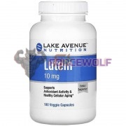 Lutein (180 шт по 10 мг), Lake Avenue Nutrition