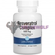 Resveratrol Complex 500 мг (60 шт по 500 мг), Lake Avenue Nutrition