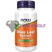 Olive Leaf Extract (60 шт по 500 мг), NOW Foods