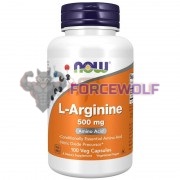 L-Arginine (250 шт по 500 мг), NOW Foods