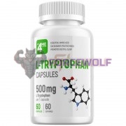 L-Tryptophan (60 шт по 500 мг), 4Me Nutrition