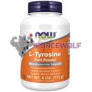 L-Tyrosine [Pure Powder] (113 гр: 323 порций), NOW Foods